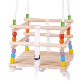 Bigjigs Toys Wooden Bead Swing