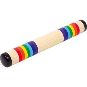 Small Foot Colorful wooden rain stick, small foot