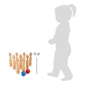 Small Foot Large wooden skittles, Small foot by Legler