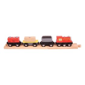 Bigjigs Rail Freight train + tracks