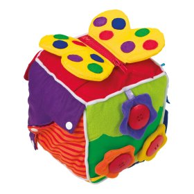 Small Foot Plush toy cube for the little ones, Small foot by Legler