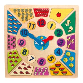 Small Foot Insertion educational puzzle learn hours, Small foot by Legler