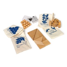 Small Foot Wooden puzzles set 4 pcs in bags