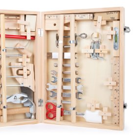 Small Foot Wooden Tool Case Deluxe, Small foot by Legler