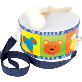 Small Foot Children's wooden musical instruments drum animals, small foot