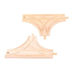 Bigjigs Rail T switch 2 pcs, Bigjigs Rail