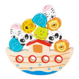 Small Foot Wooden motor game balancing ark, Small foot by Legler