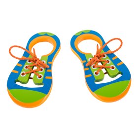 Small Foot Game Tie your shoelaces A pair of shoes, Small foot by Legler