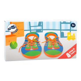 Small Foot Game Tie your shoelaces A pair of shoes, Small foot by Legler