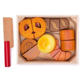 Bigjigs Toys Slicing pastry in a box, Bigjigs Toys