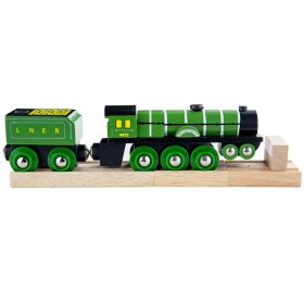 Bigjigs Rail Wooden replica Flying Scotsman locomotive