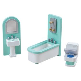 Tidlo Wooden furniture bathroom turquoise, Tidlo