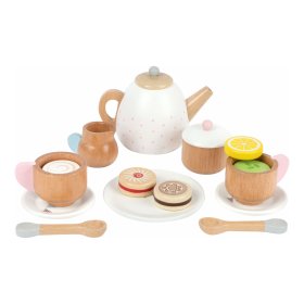 Small Foot Tea set with biscuits, small foot