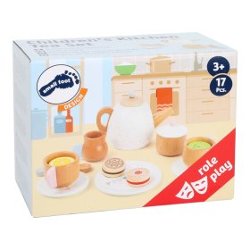 Small Foot Tea set with biscuits, small foot