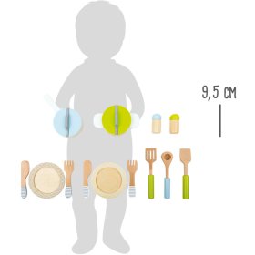 Small Foot Basic wooden kitchenware, small foot