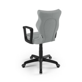 Office chair adjusted to a height of 146-176.5 cm - gray