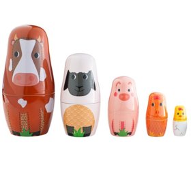 Tidlo Matryoshka farm animal, Tidlo