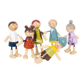 Small Foot Wooden Figures Family, Small foot by Legler