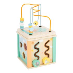 Small Foot Motor cube in pastel colors, small foot