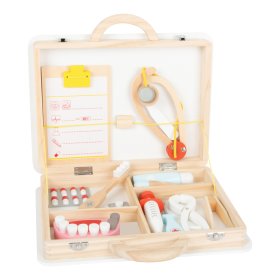Small Foot Children's doctor's case for small dentists 2 in 1, small foot