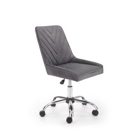 Student swivel chair - RICO - gray, Halmar