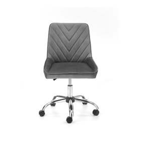 Student swivel chair - RICO - gray, Halmar