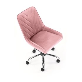 Student swivel chair RICO - pink, Halmar