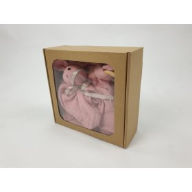 Baby muslin set - pink