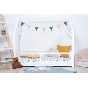 Montessori house bed Elis white, Ourbaby