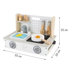 Wooden mini kitchen, EcoToys