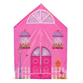 Children's tent with tunnel - pink house, IPLAY