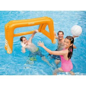 Inflatable goal with a ball for the pool, INTEX