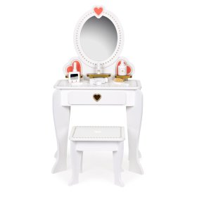 Girls dressing table with accessories