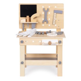 Wooden workshop with tools, EcoToys