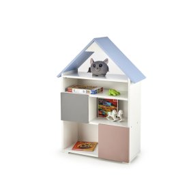 Children's shelf in the shape of Fati's house, Halmar