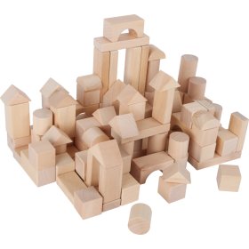 Small Foot Natural wooden cubes 100 pcs