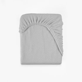 Terry sheet 200x180 cm - gray, Frotti