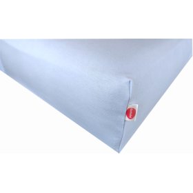 Waterproof cotton sheet - light blue 160 x 70 cm, Frotti