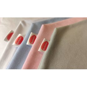 Waterproof cotton sheet - pink 160 x 70 cm, Frotti
