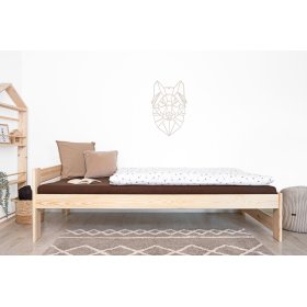 Wooden bed Mel 200x90 - natural, Ourfamily
