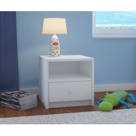Ourbaby children nightstand - white