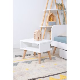 NELL bedside table - white, Ourbaby