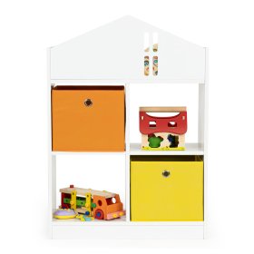 House library with storage boxes, EcoToys