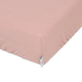 Muslin sheet 140x70 pink, Matex