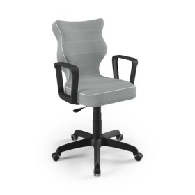 Office chair adjusted to a height of 146-176.5 cm - gray