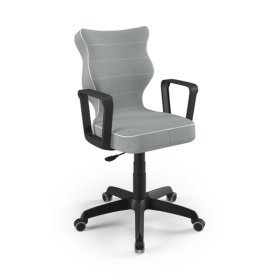 Office chair adjusted to a height of 159-188 cm - grey, ENTELO