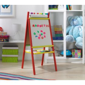 Colored children's magnetic board