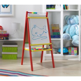 Colored children's magnetic board