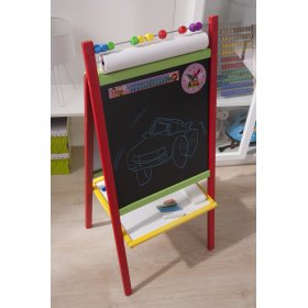 Colored children's magnetic board