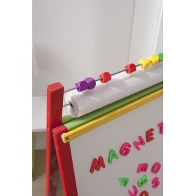 Colored children's magnetic board